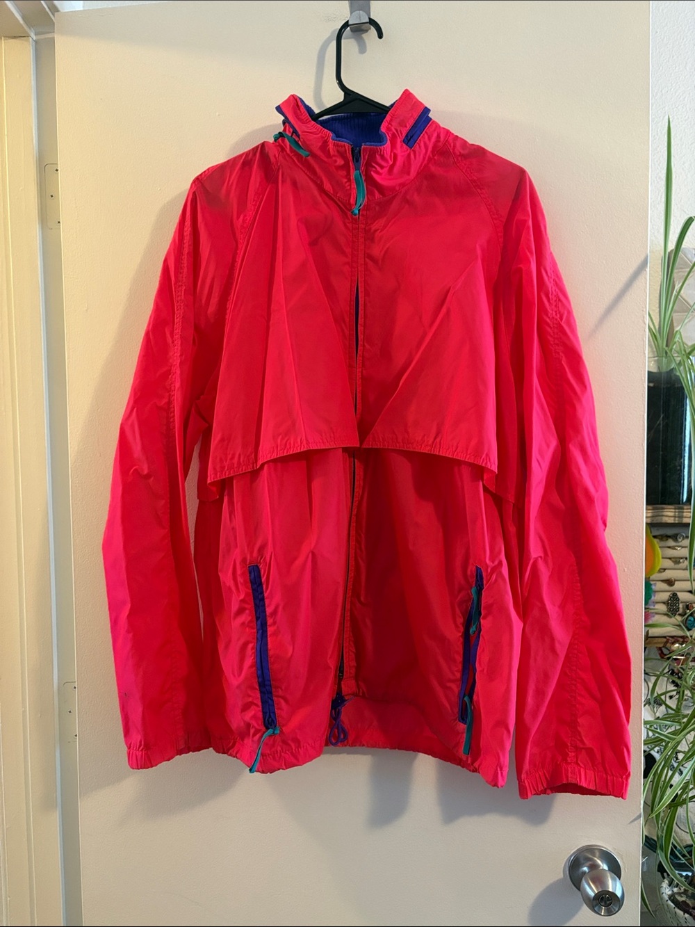 Woolrich Windbreaker Jacket - Bright Pink - Vintage ✨